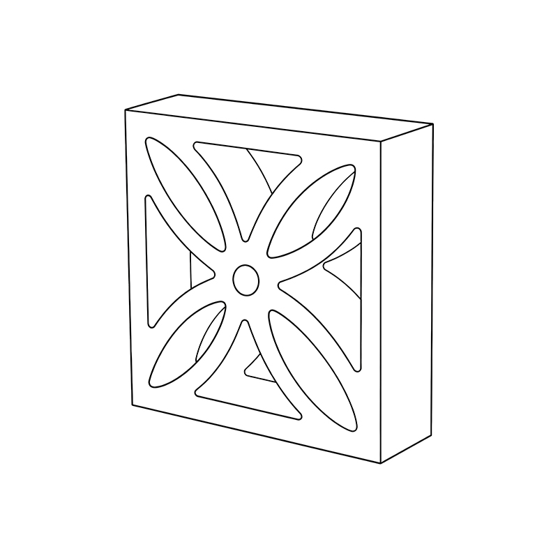 Amber Breeze Block line draw