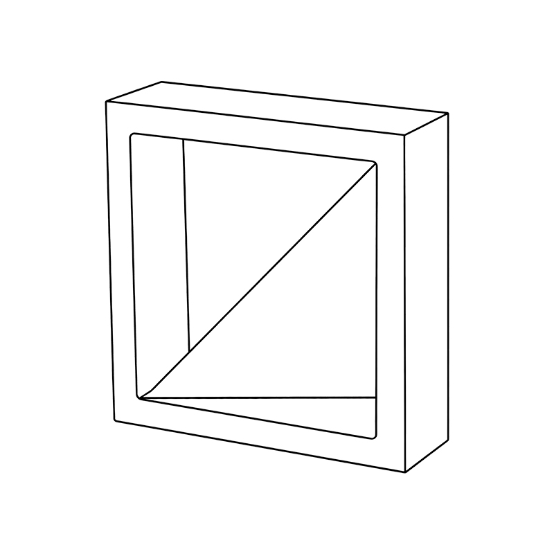 Slice Breeze Block line draw