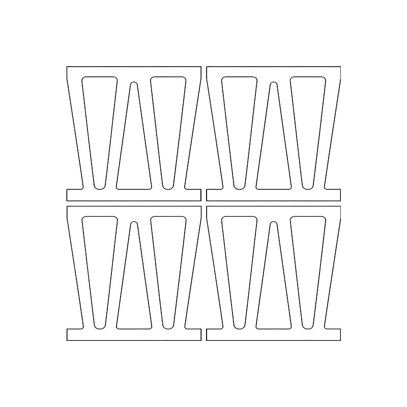 W Breeze Block group pattern